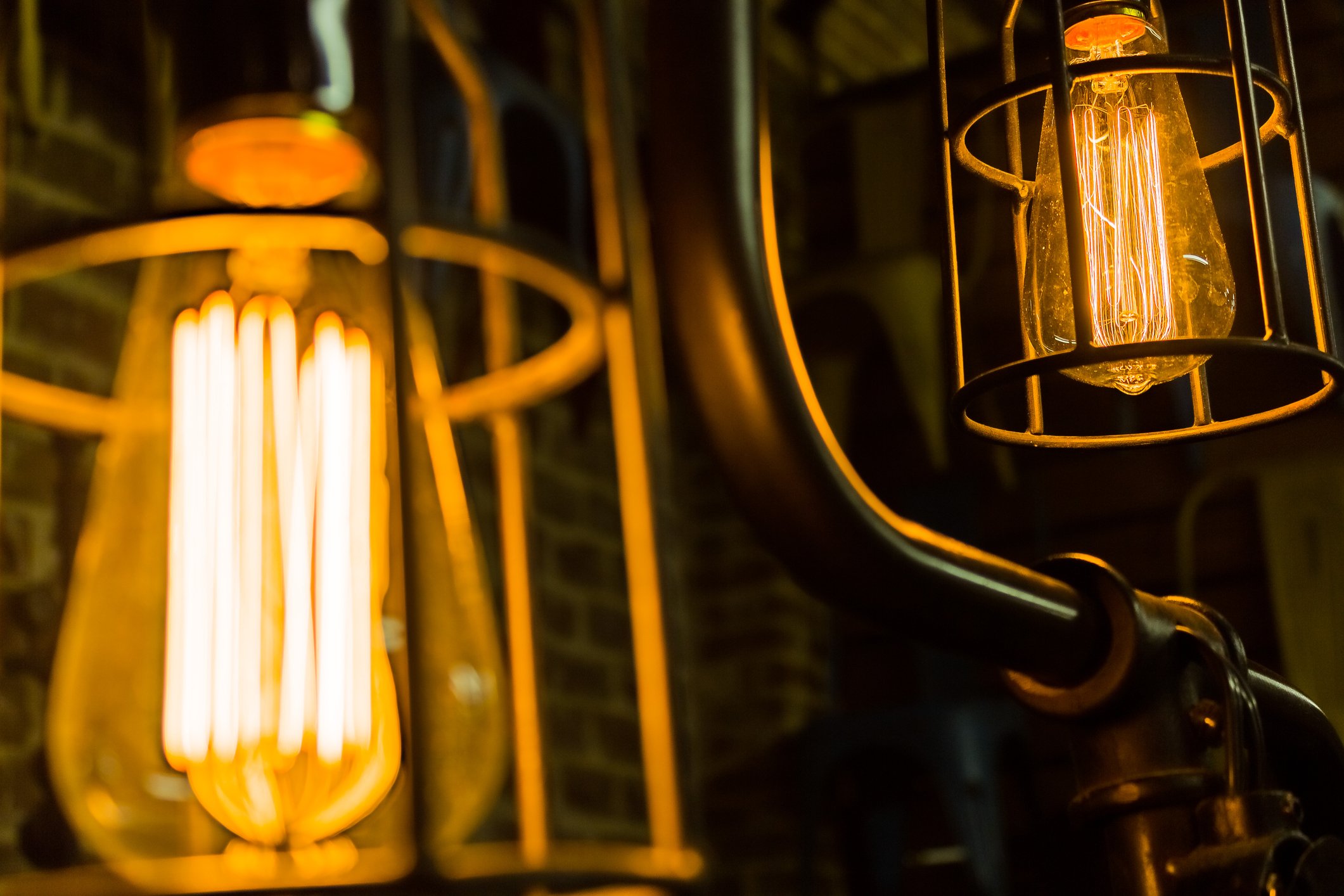 vintage edison light bulbs wilcox electric dc